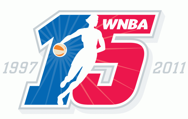 WNBA 2011 Anniversary Logo iron on transfers for T-shirts